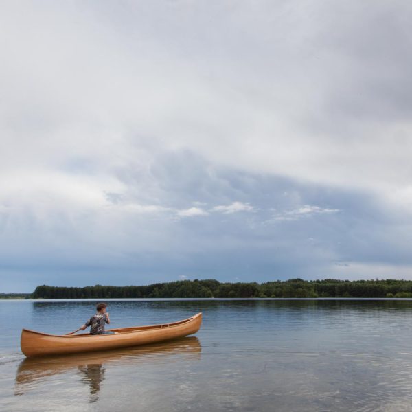 Malecite all-round canoe