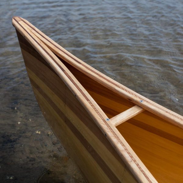 Passamaquoddy trekking canoe