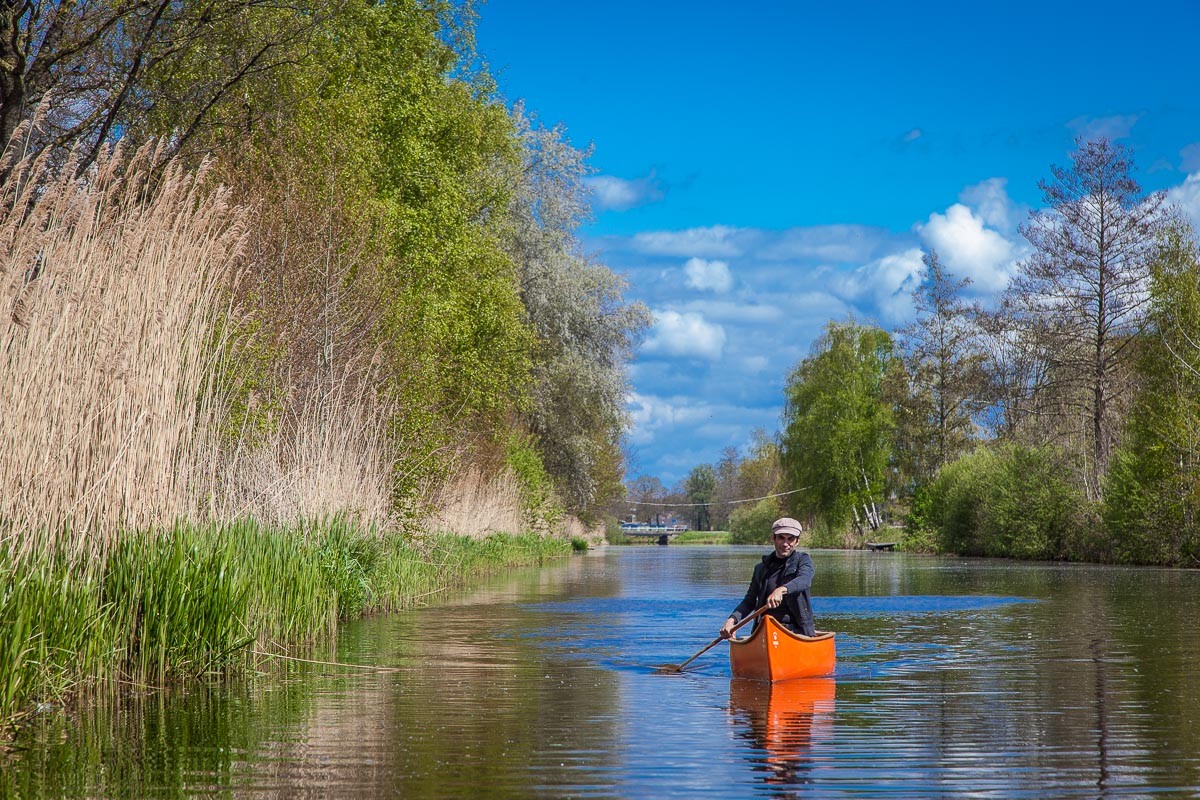 canoeing in Overijssel