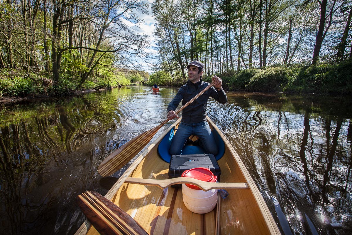 canoeing in Overijssel