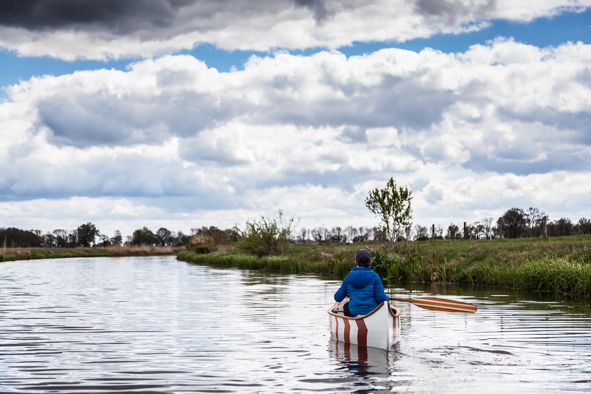 canoeing in Overijssel