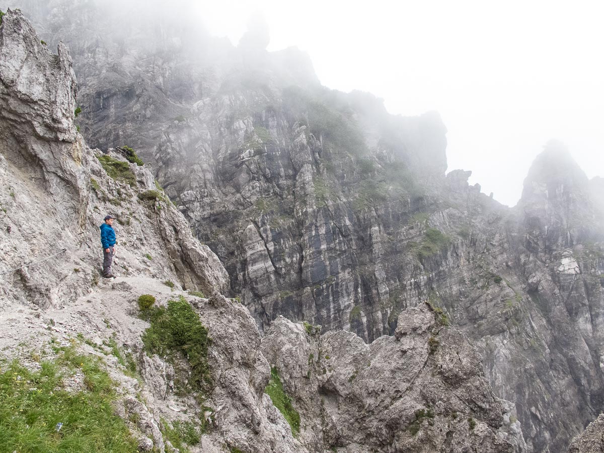 Hiking in the Alps