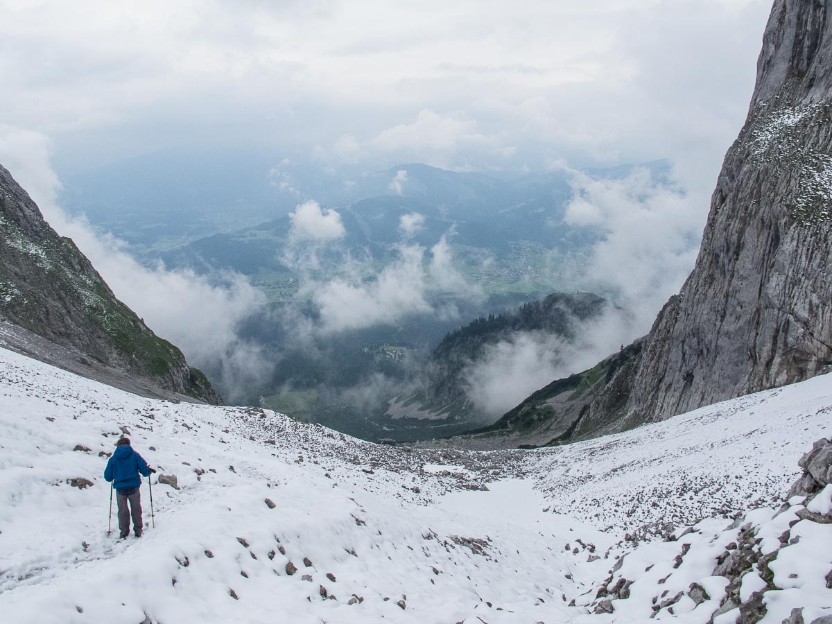 Hiking in the Alps