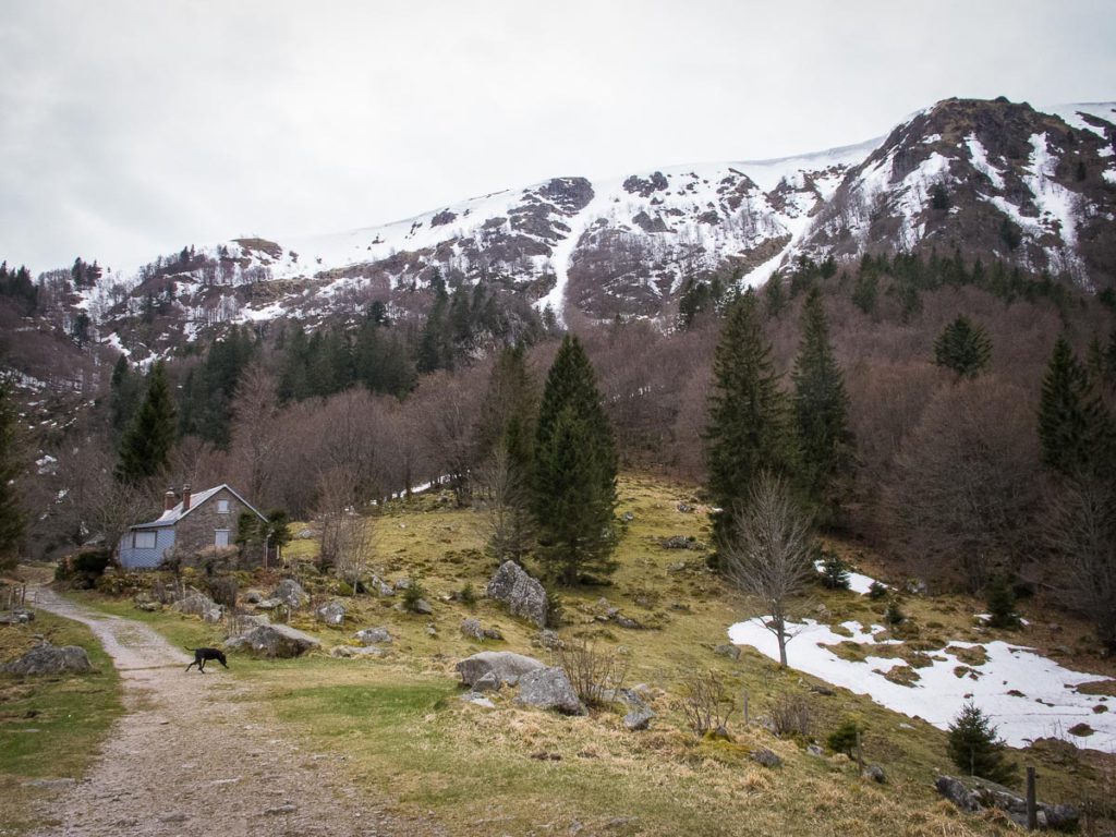 hiking in the Vosges Mountains