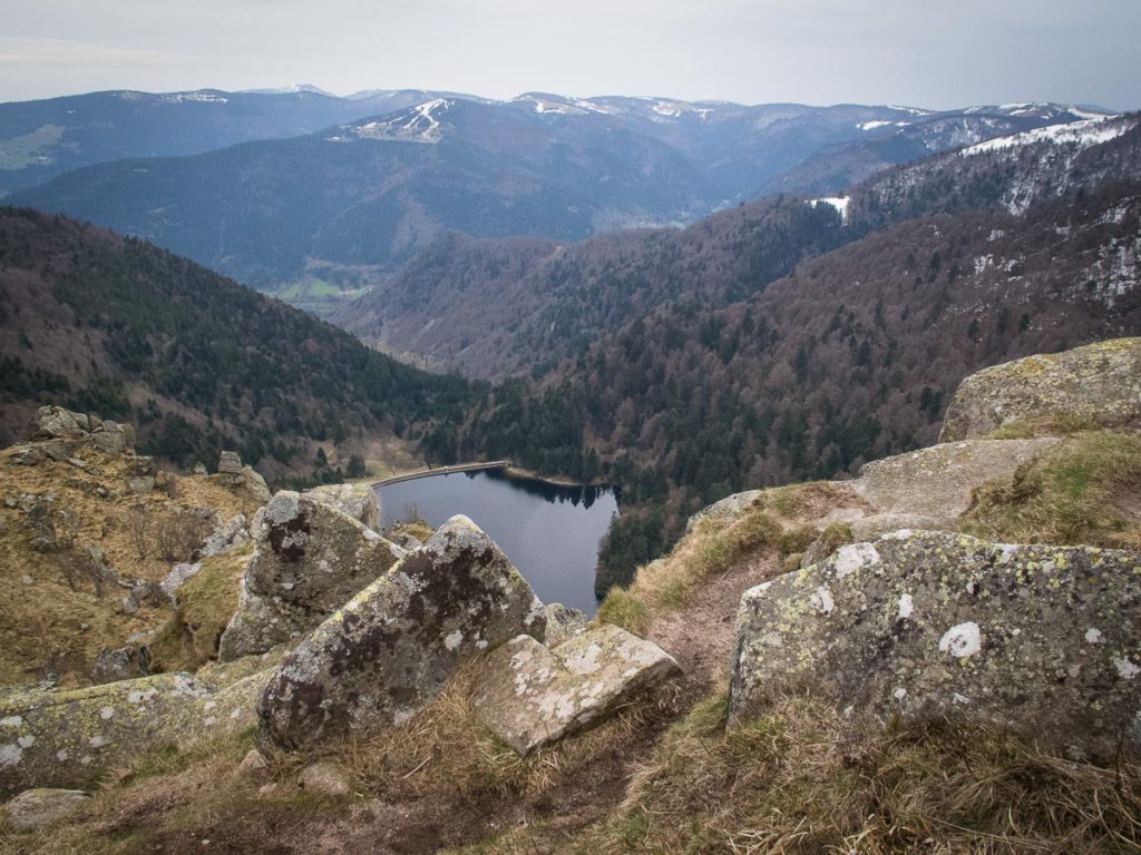hiking in the Vosges Mountains