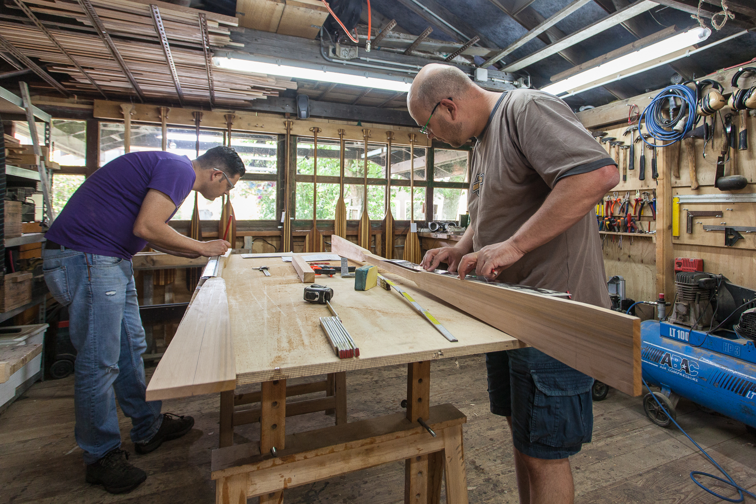 Greenland paddle workshop