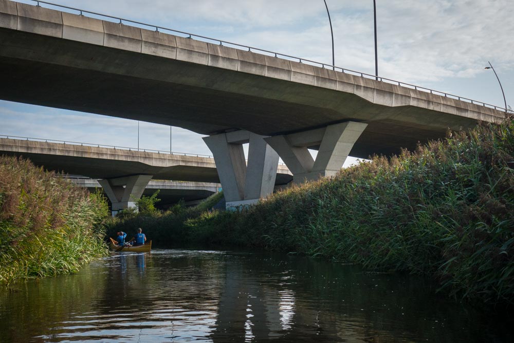 Canoeing on the Dommel