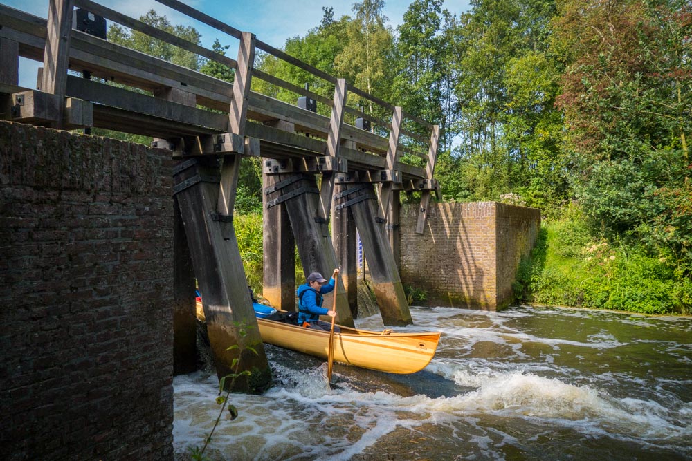 Canoeing on the Dommel