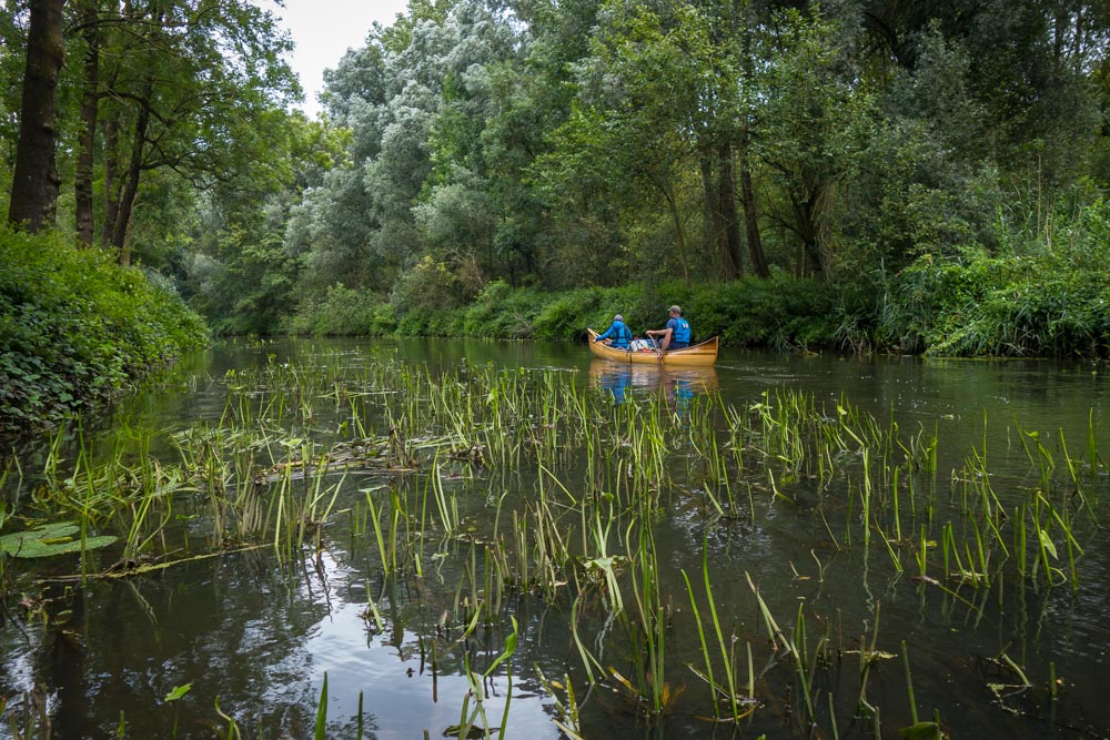 Canoeing on the Dommel