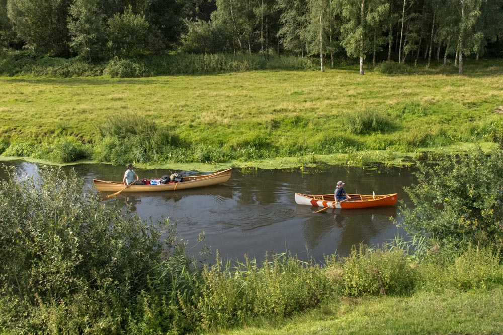 Canoeing on the Dommel