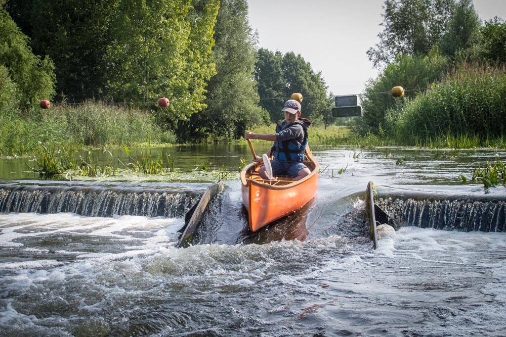 Canoeing on the Dommel