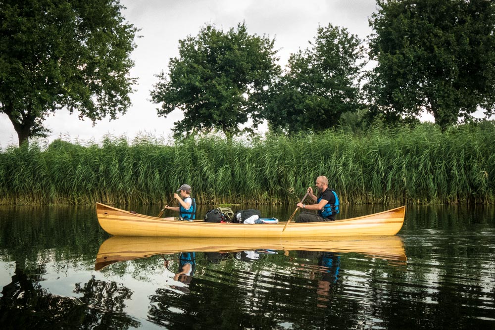 Canoeing on the Dommel