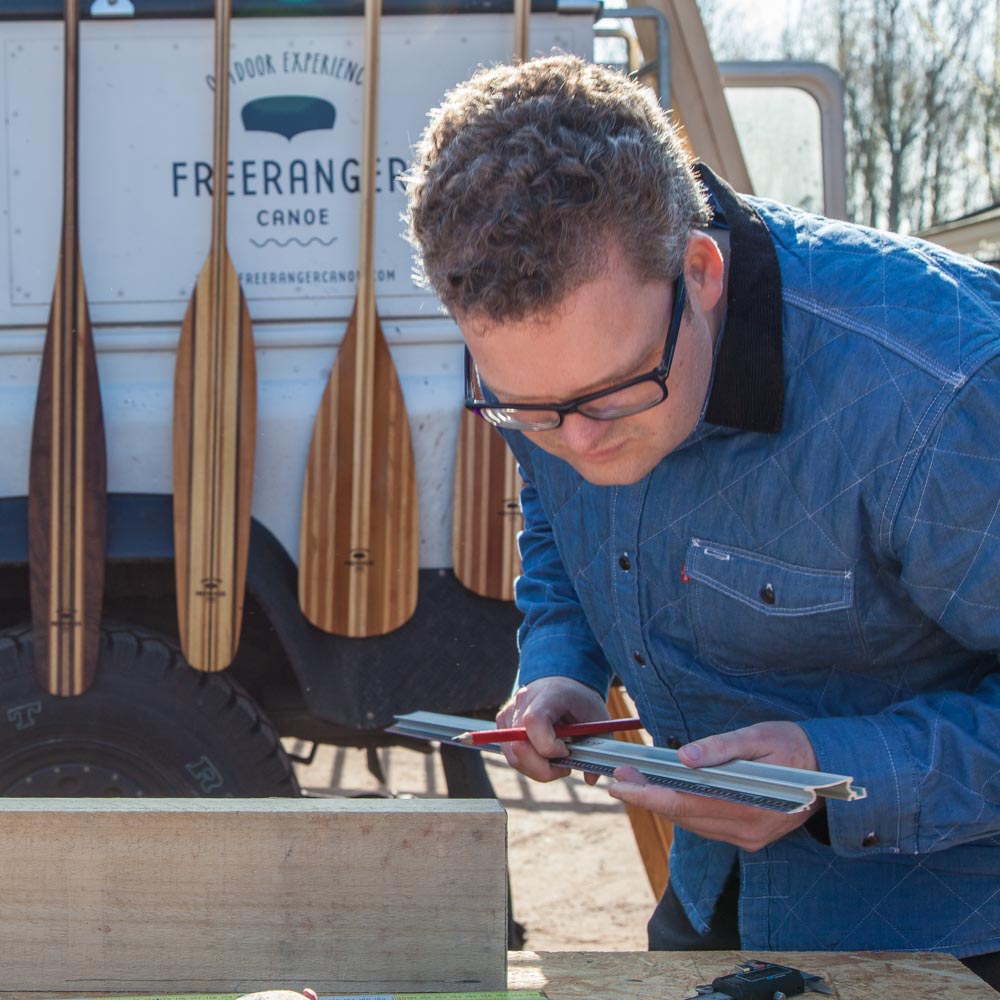 Freeranger Canoe Workshop Groenlandse peddel maken