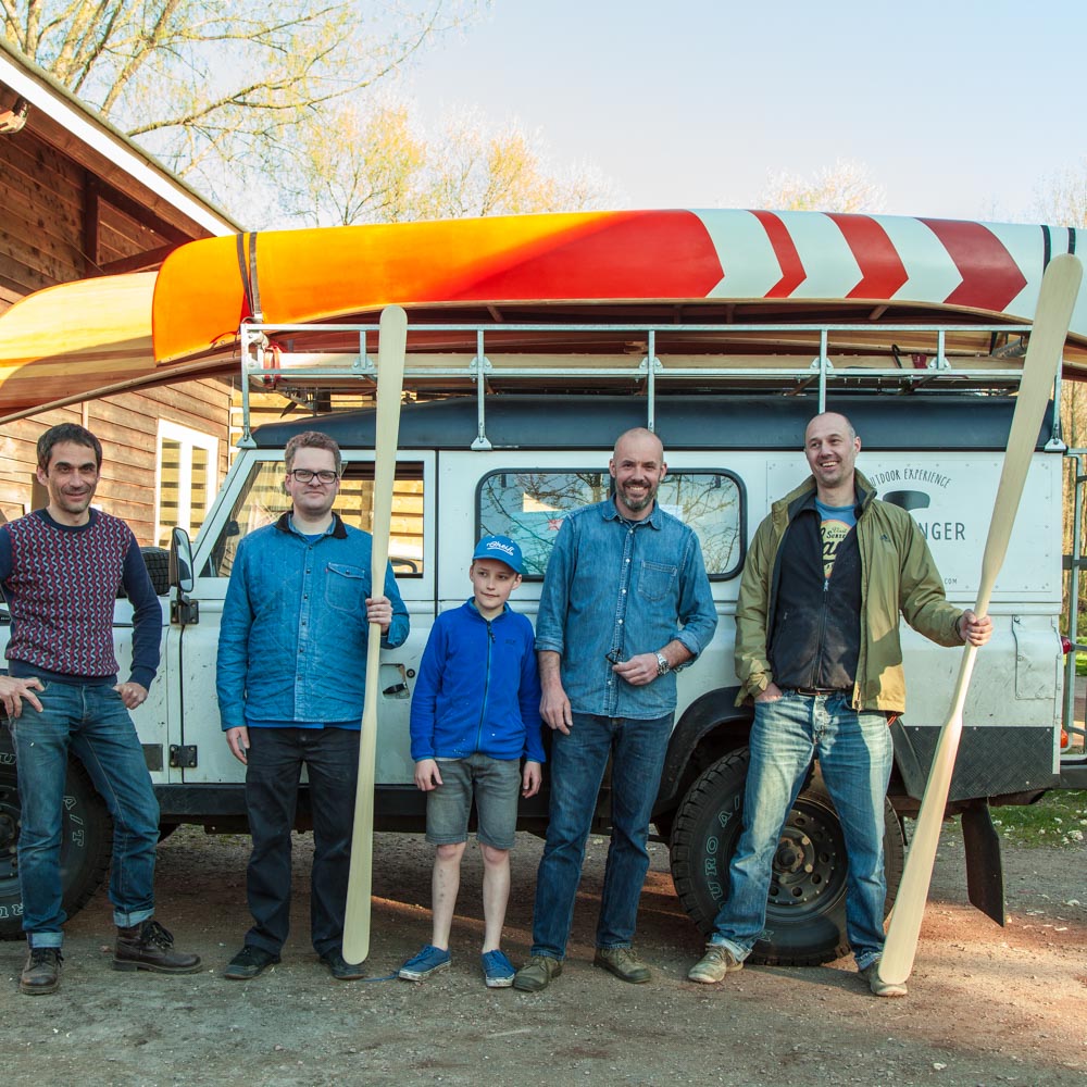 Freeranger Canoe Workshop Groenlandse peddel maken