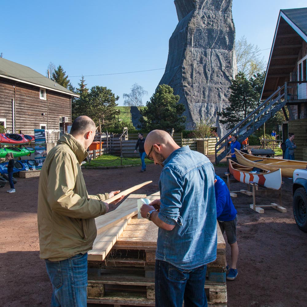 Freeranger Canoe workshop Greenland paddle