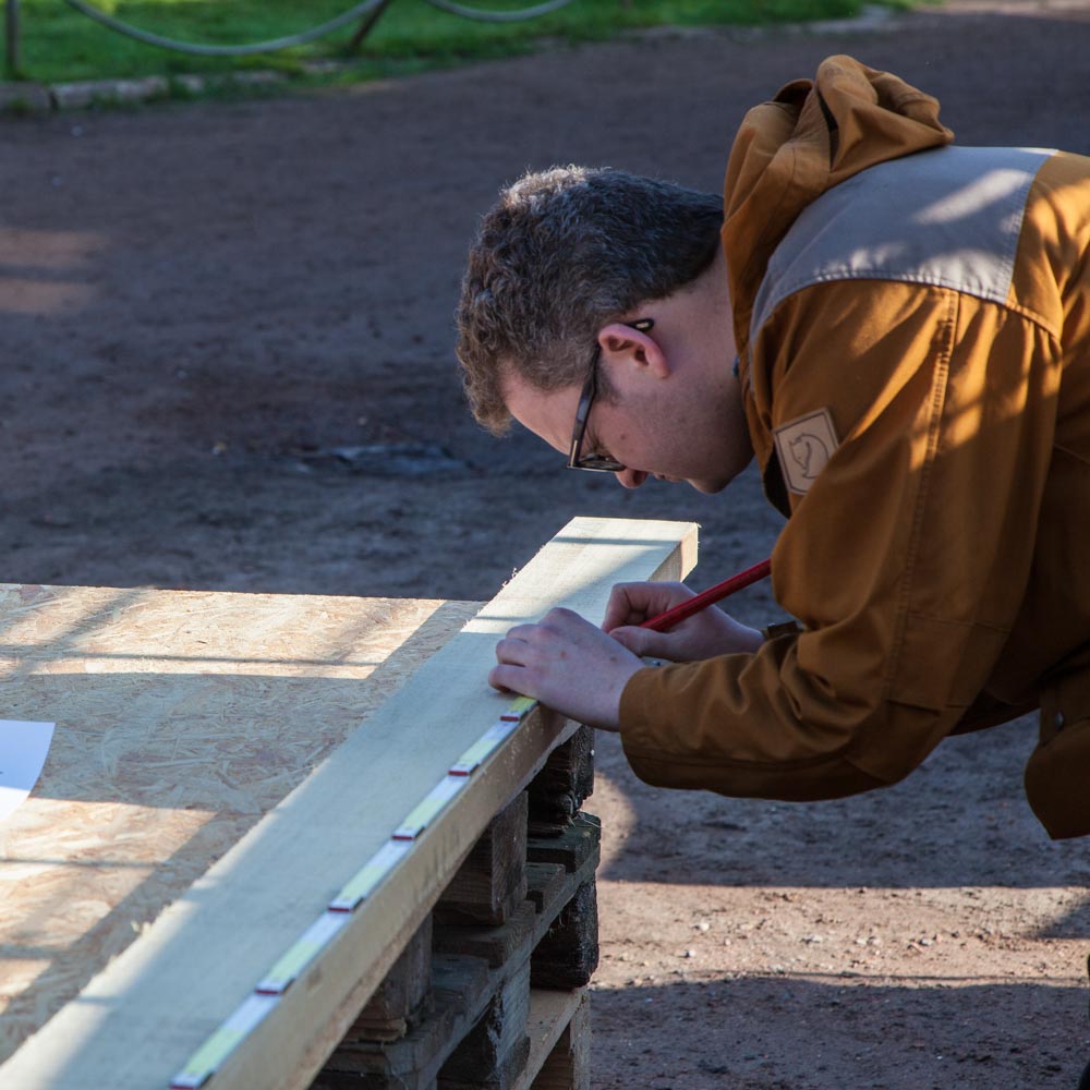 Freeranger Canoe Workshop Groenlandse peddel maken