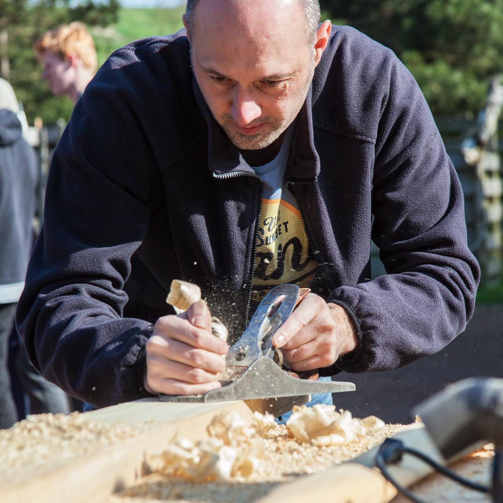 Freeranger Canoe Workshop Groenlandse peddel maken