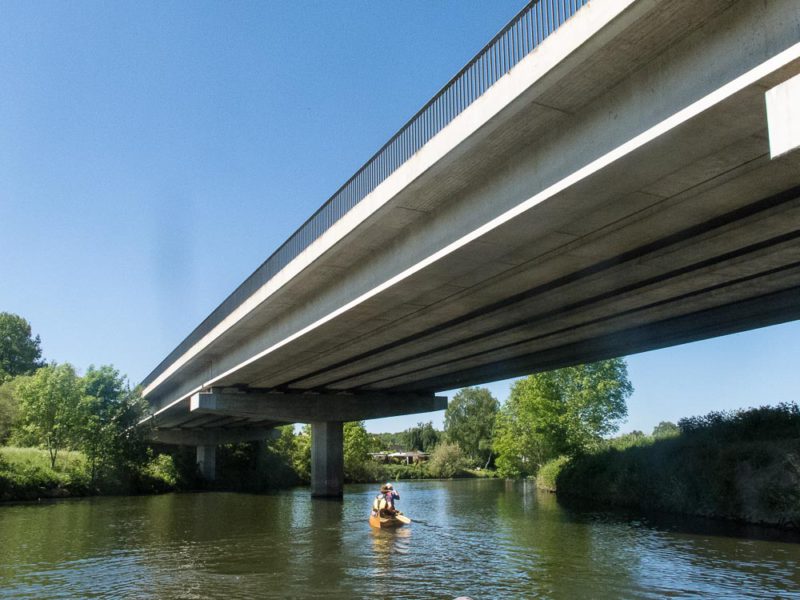 Kanovaren op de Ruhr