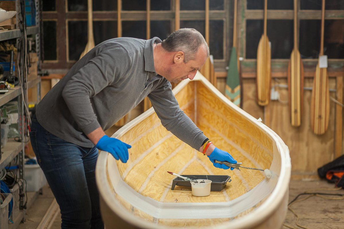 building a stitch and glue canoe freeranger canoe