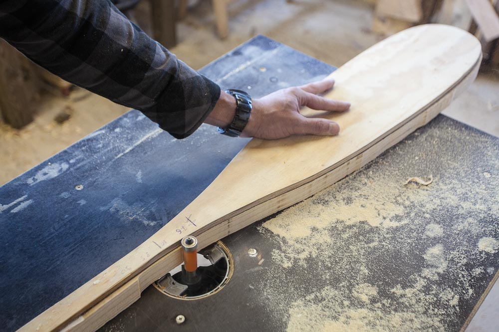 Making a beavertail canoe paddle Freeranger Canoe