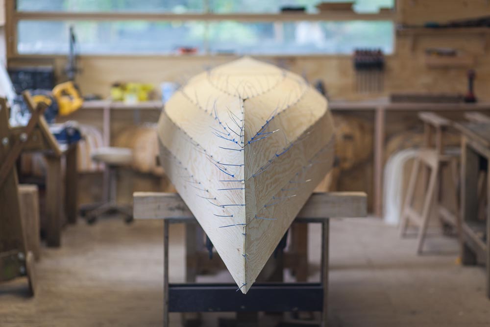 Freeranger Canoe building a stitch and glue canoe