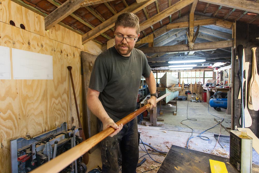 Making a Greenland Paddle Freeranger Canoe