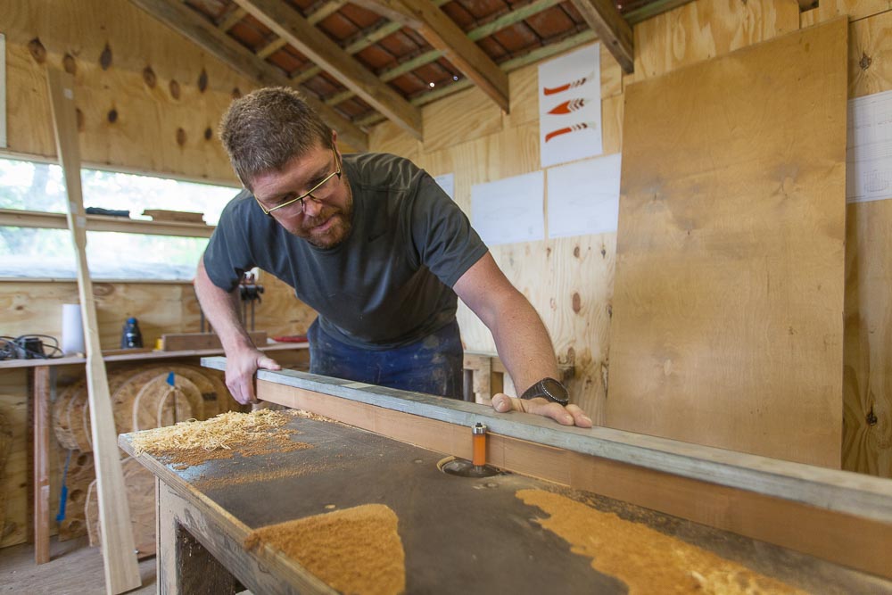 making a greenland paddle freeranger canoe