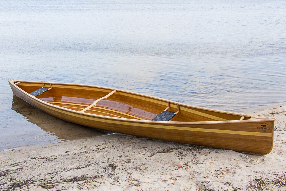 Building a wooden canoe the launch Freeranger Canoe building a wooden canoe