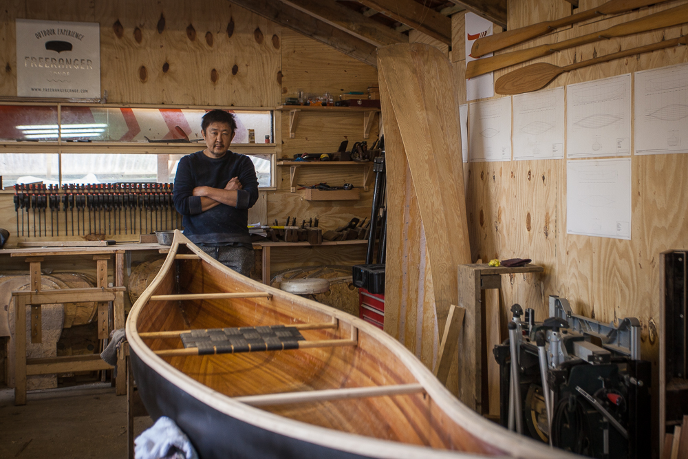 Freeranger Canoe 10-day wooden canoe building course