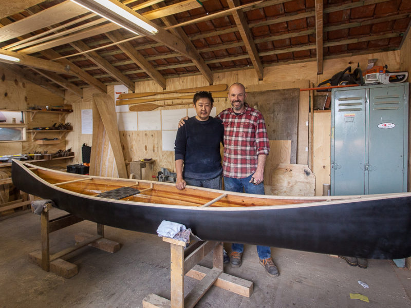 10-day Wooden Canoe Building Course