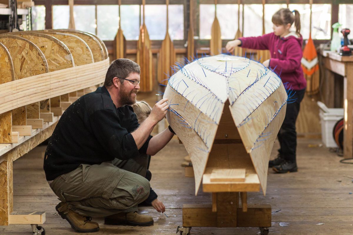 Freeranger Canoe Building a plywood canoe