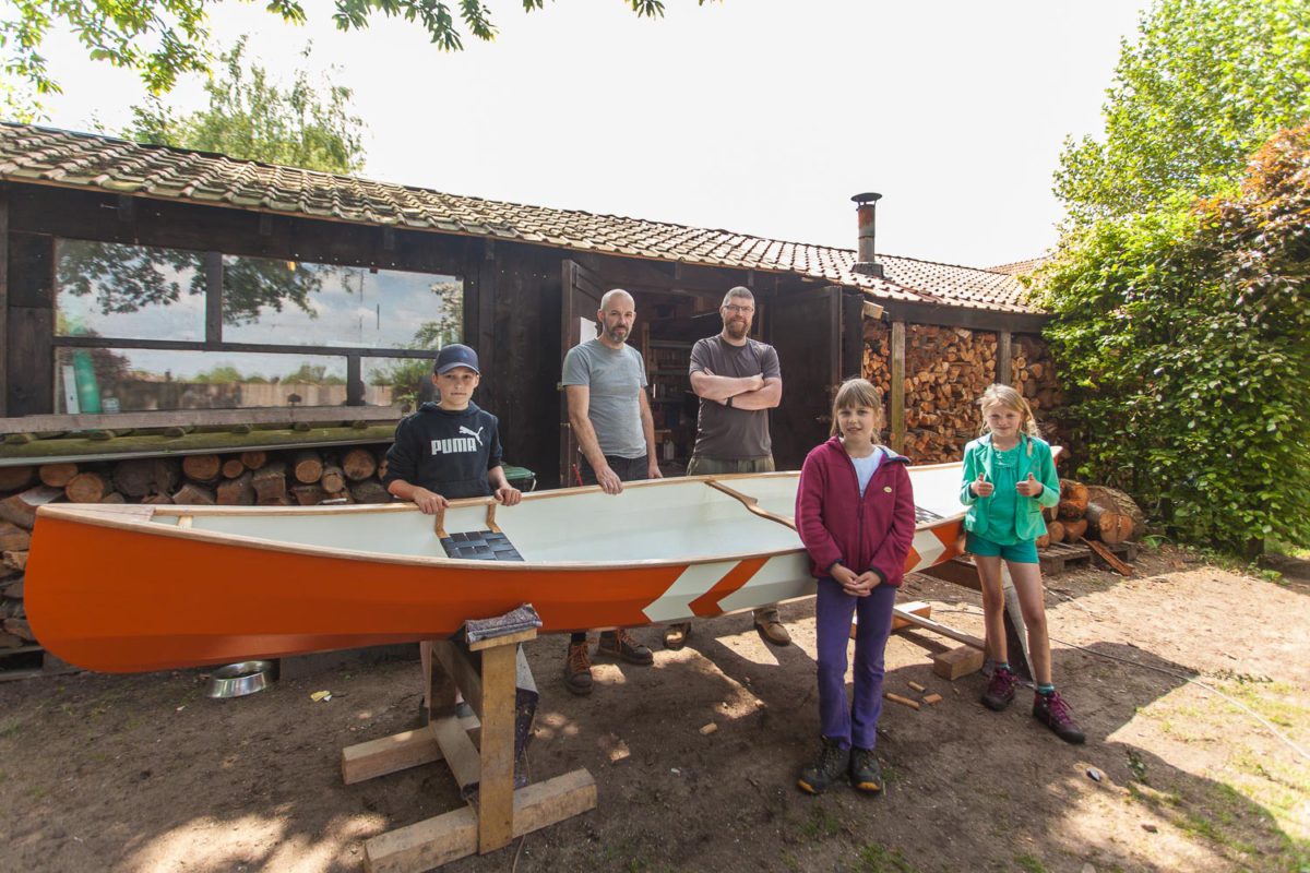 Building a plywood canoe Freeranger Canoe