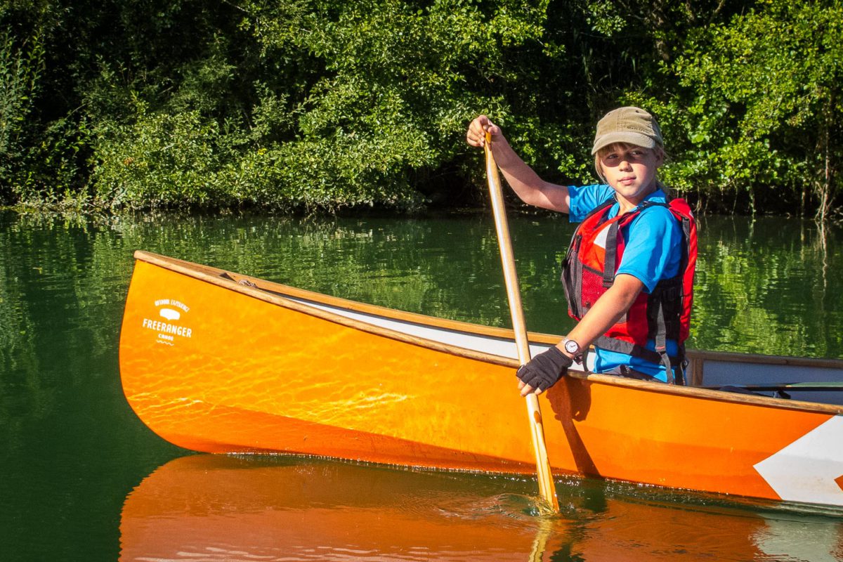 freeranger canoe - learning to canoe