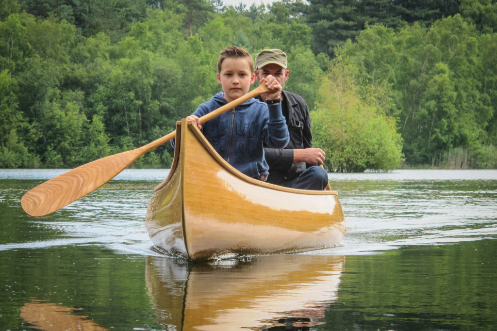 canoeing with children Freeranger Canoe