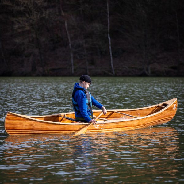 Freeranger Canoe wooden canoes chum solo tripping canoe