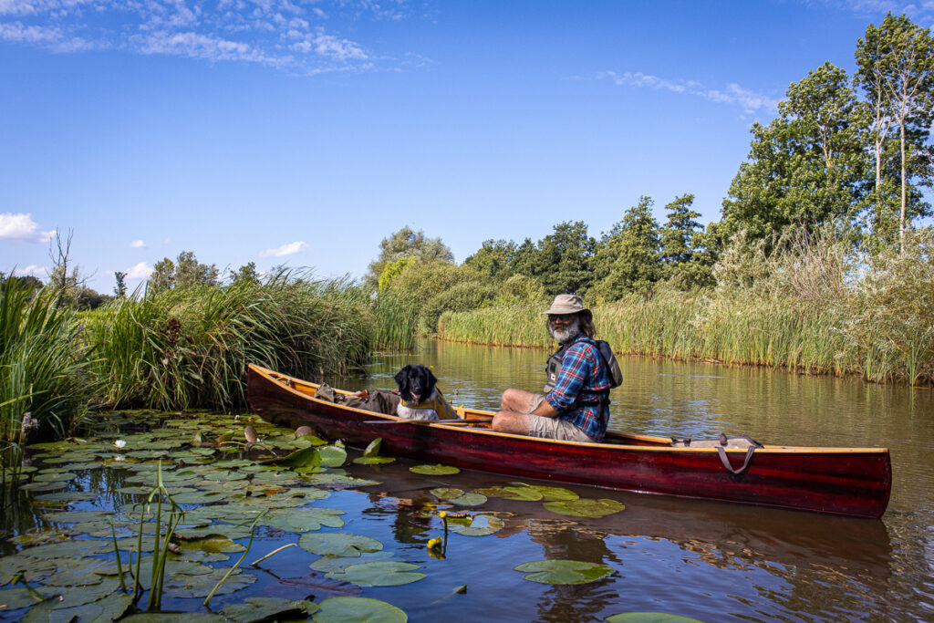 canoeing in the Weerribben-Wieden