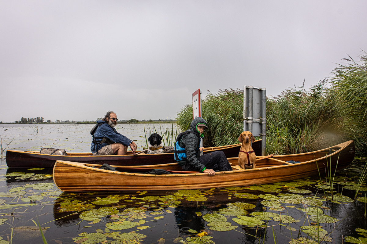 canoeing in the Weerribben-Wieden