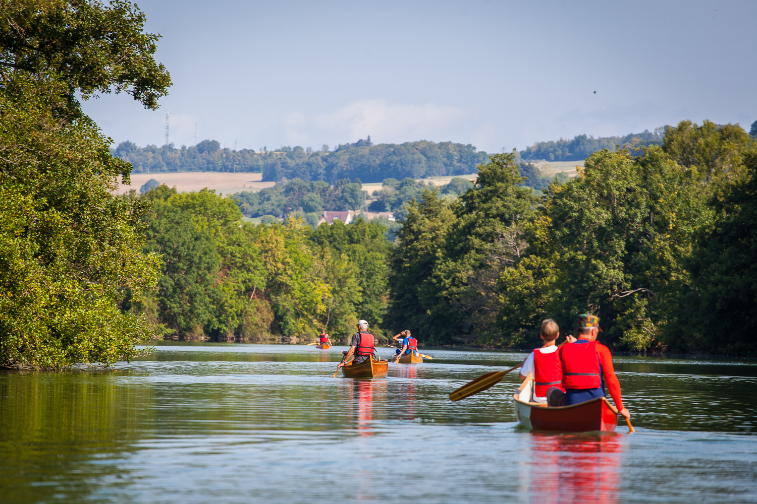 Freeranger canoe guided canoe trips in the ardennes