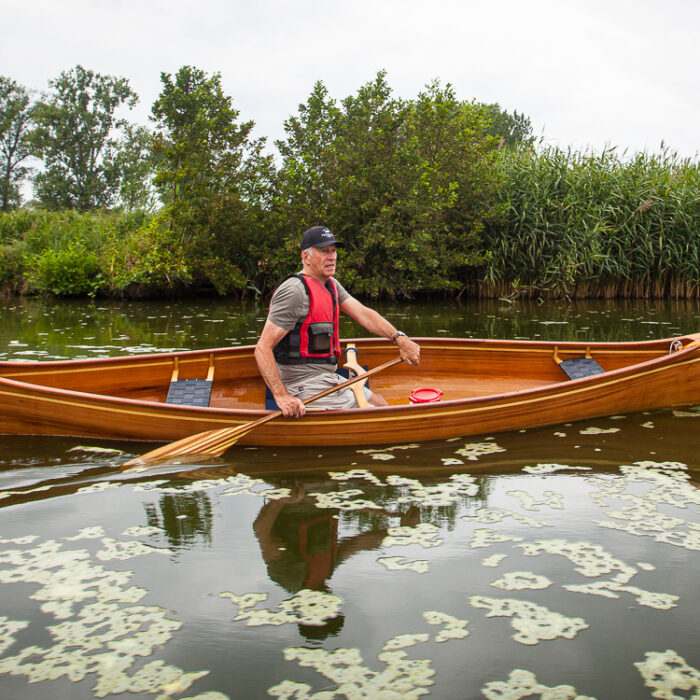 Canoeing on the Dender River