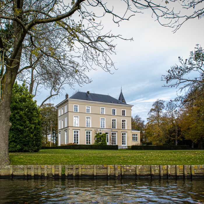 canoeing on the Leie River