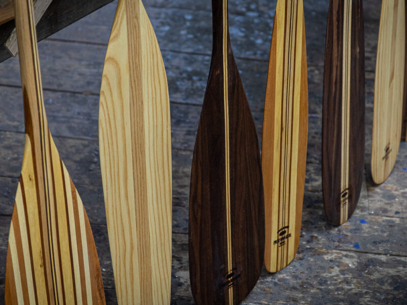 Choosing a canoe paddle