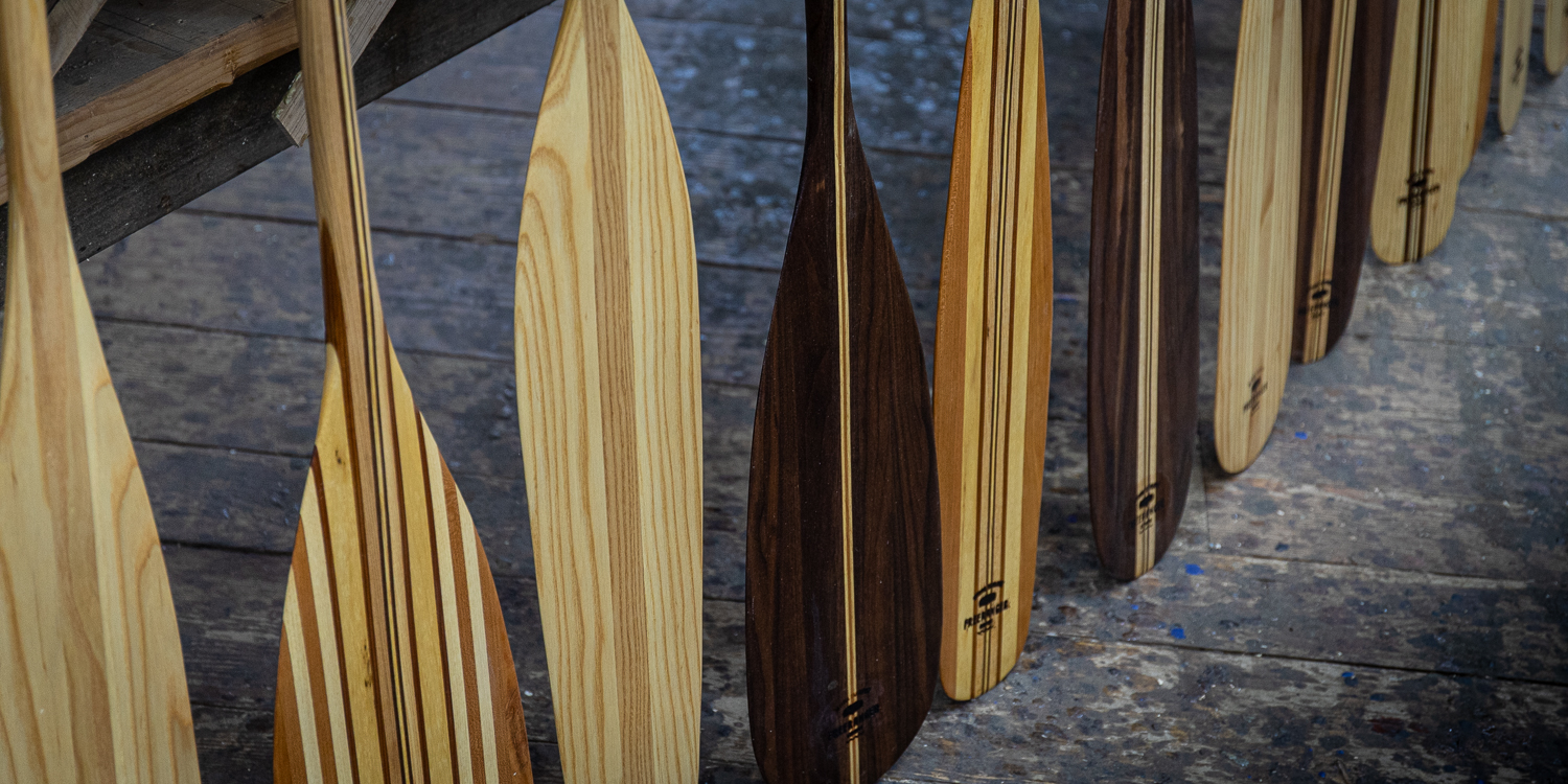 choosing a canoe paddle