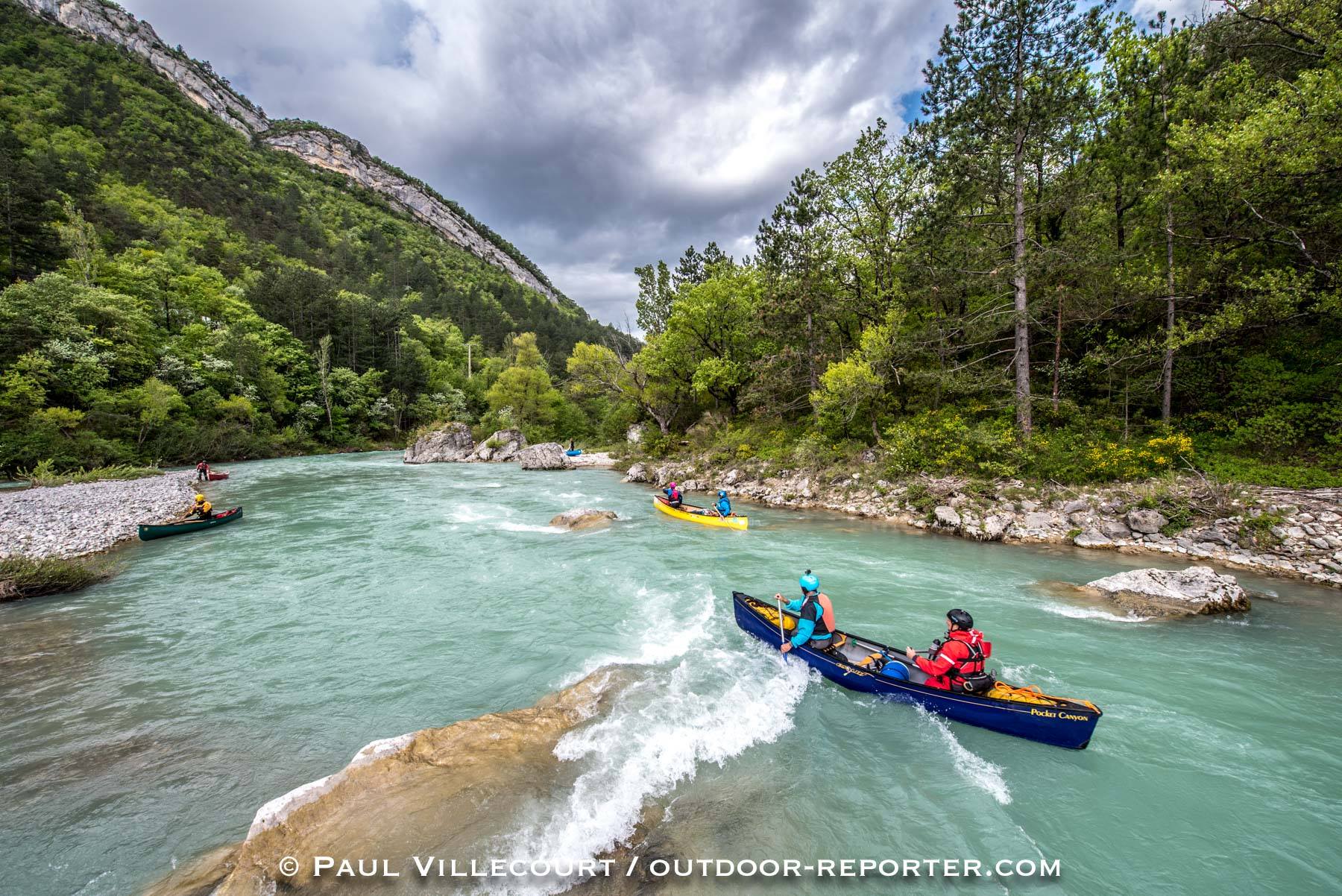 open canoe festival Drôme