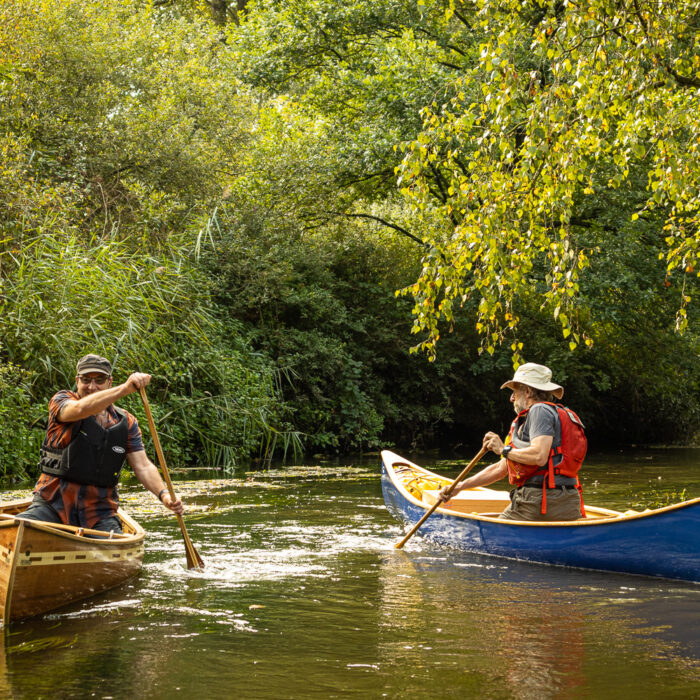 canoeing on the Dommel River