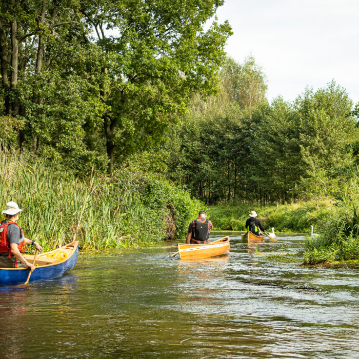 canoeing on the Dommel River