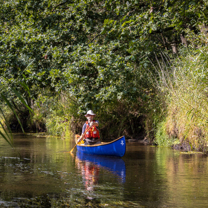 canoeing on the Dommel River