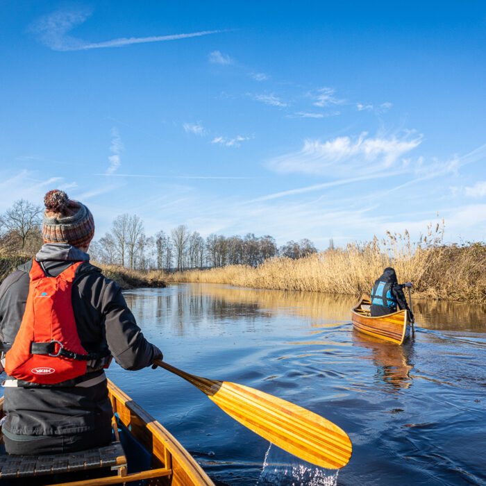 canoeing on the Nete River