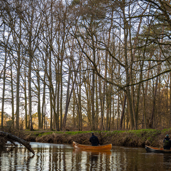 canoeing on the Nete River