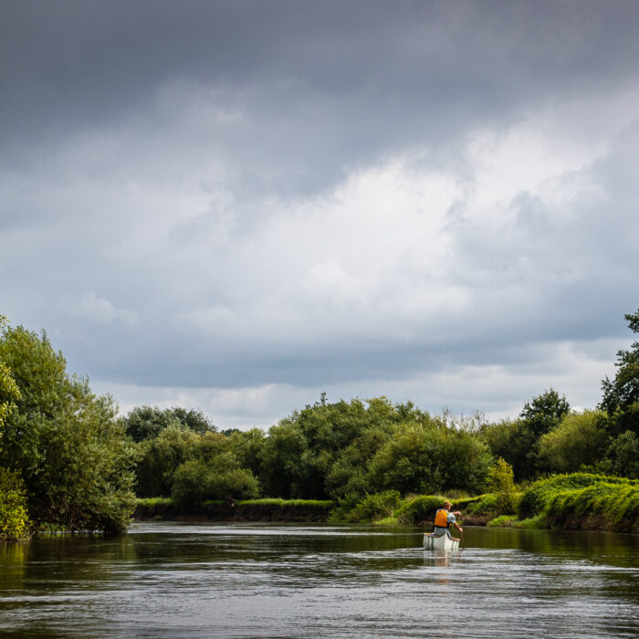 canoeing on the Rur River