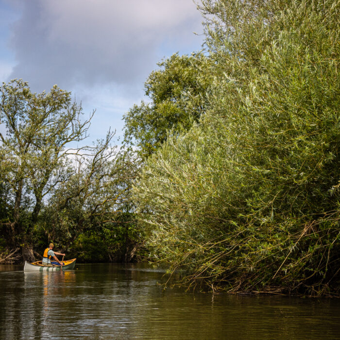 canoeing on the Rur River